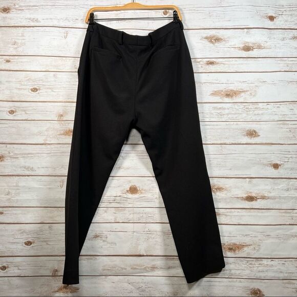 🎇TOP Man Black Skinny Cropped Trousers Size 32 - Picture 7 of 13